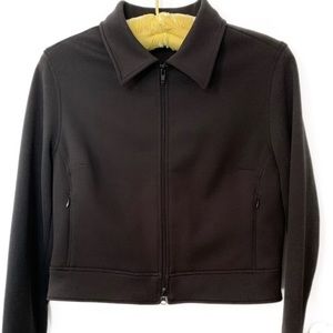 Express 90s Vintage Stretch Black Jacket